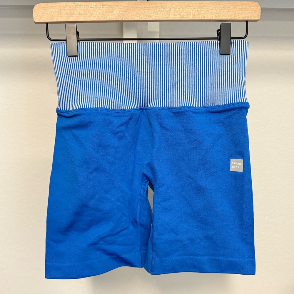 Blue Bike Shorts